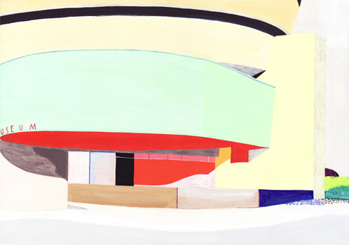 グッゲンハイム美術館(4/4)(Frank Lloyd Wright)／2011／A3